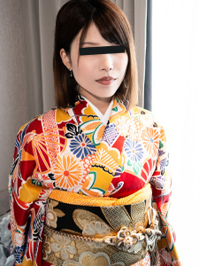 Under her furisode were huge G-cup breasts! (10Musume-010226_01) sample image 3