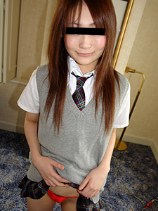 Let Me Finish in My Uniform! (10Musume-011111_01) sample image 2