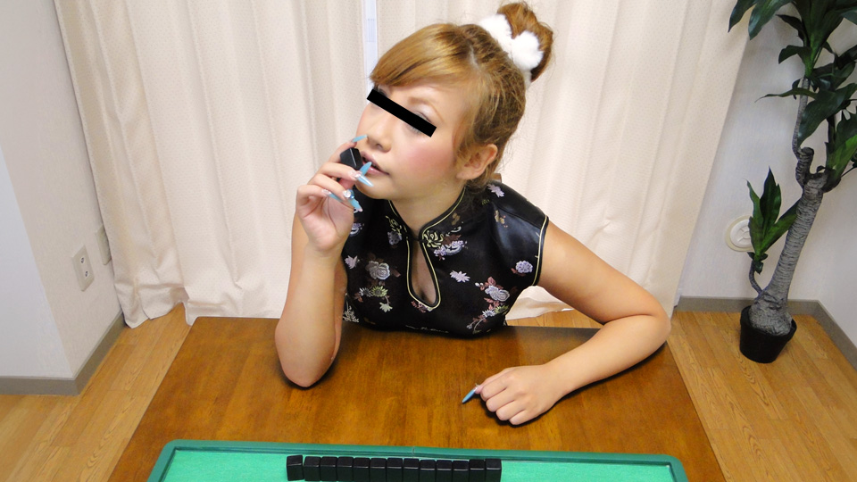 Women have guts! Undressing mahjong!! Mahjong player Hinano (10Musume-022425_01) sample image 2