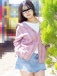 A huge breasted woman in glasses wants a cock straddling the toilet bowl (10Musume-031722_01) sample image 3