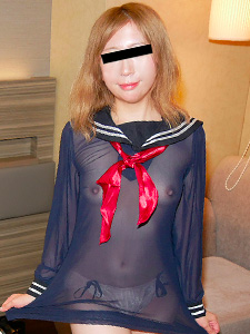 Amateur daughter in see-through uniform costume who keeps leaking and spree (10Musume-051623_01) sample image 3