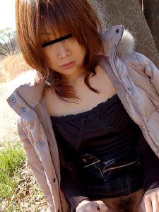 Outdoor Release of Beautiful Breasts! (10Musume-060608_01) sample image 2