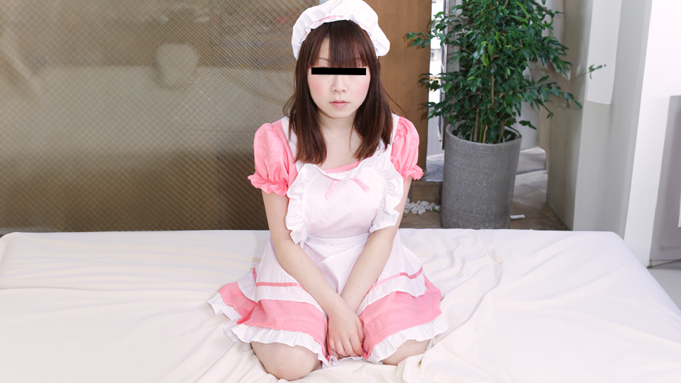 A baby face looking big-breasted girl who lets you take a sex video in maid costume (10Musume-082724_01) sample image 2