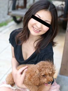 Used my beloved dog as an excuse to pick up a cute girl! (10Musume-100324_01) sample image 3